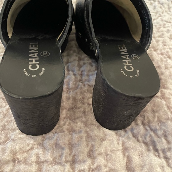 COPY - Chanel black clogs in excellent condition size 39 EU - Picture 8 of 8